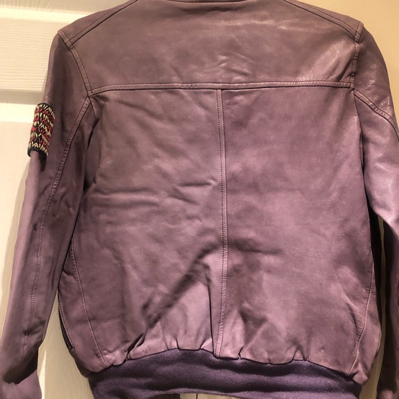 True Religion leather jacket - Picture 3 of 4